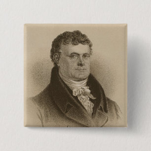 Daniel O'Connell 2 Inch Square Button