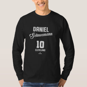 Daniel Schneemann 10 Cleveland Baseball Vintage ML T-Shirt