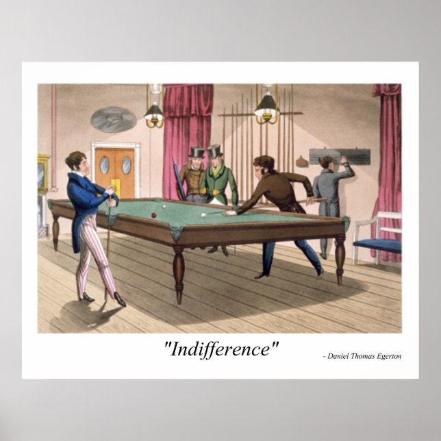 Daniel Thomas Egerton-Indifference Poster (Front)
