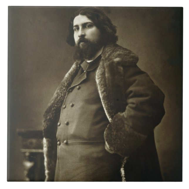 Daniel Vierge (1851-1904), from 'Galerie Contempor Tile (Front)