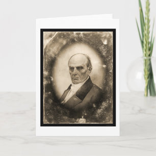 Daniel Webster Daguerreotype 1845 Card