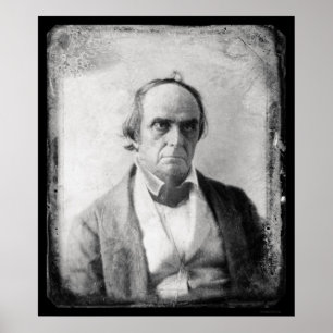 Daniel Webster Daguerreotype 1852 Poster