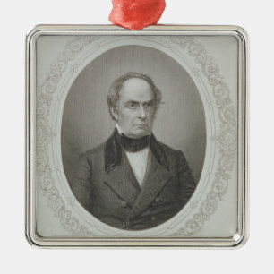 Daniel Webster Metal Ornament