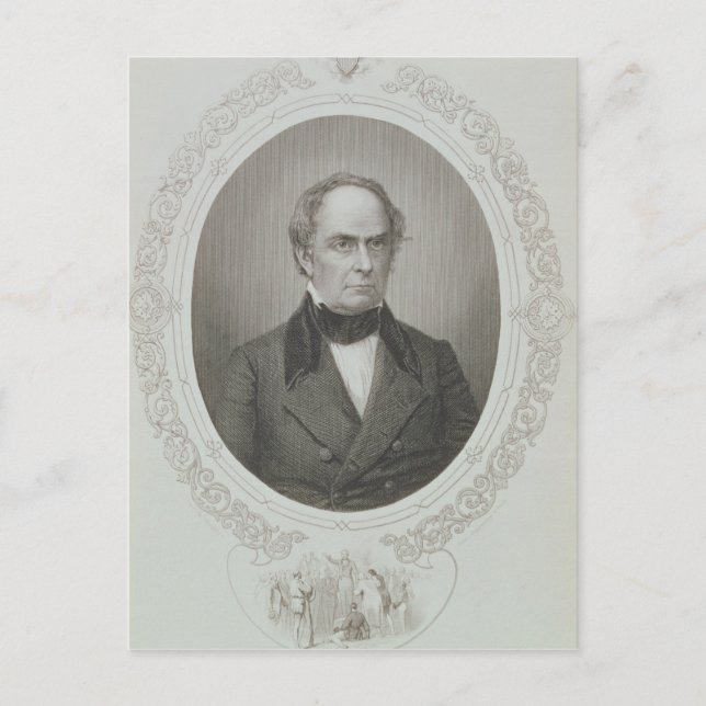 Daniel Webster Postcard (Front)