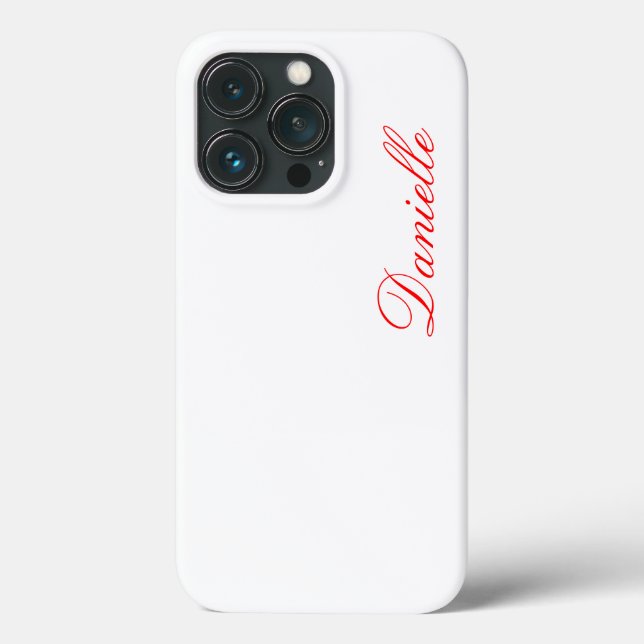 Danielle - customisez-la avec votre nom - Coque ce (Verso)