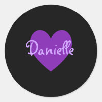 Danielle in Purple