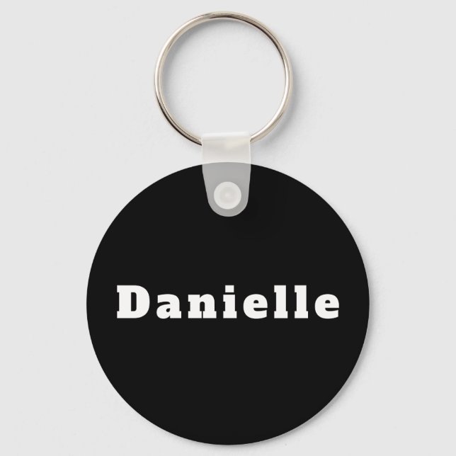 Danielle Keychain (Front)