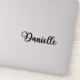 Danielle Name - Handwritten Calligraphy