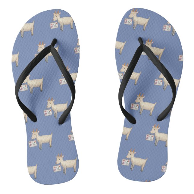 Danielle The Goat Flip Flops (Footbed)