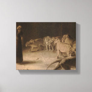 Daniel's Answer to the King by Briton Riviere Canvas Print