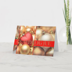 Danish Christmas Card - Glædelig Jul
