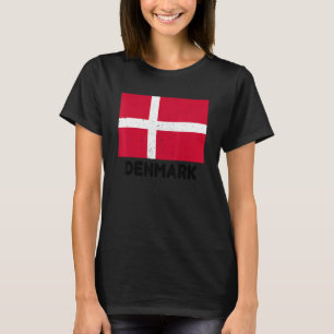 Danish Denmark Flag Pride Danish Flag T-Shirt