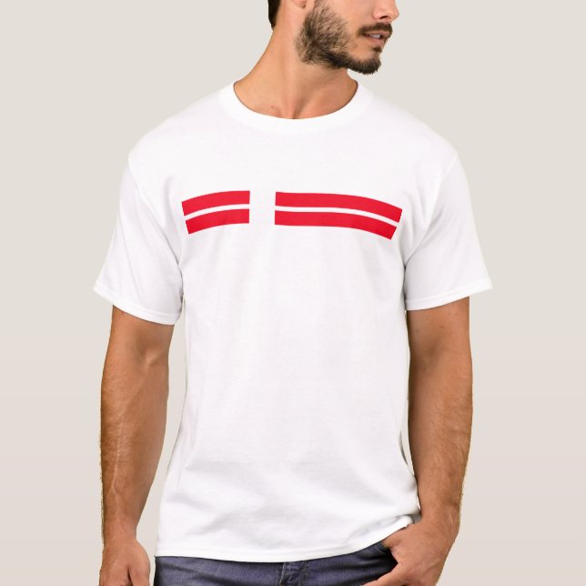Danish, Denmark T-Shirt (Front)