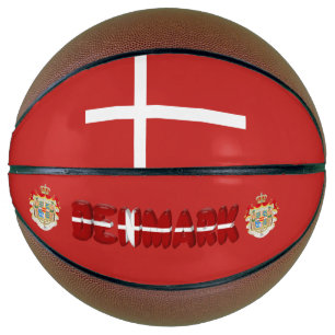 Danish flag basketball