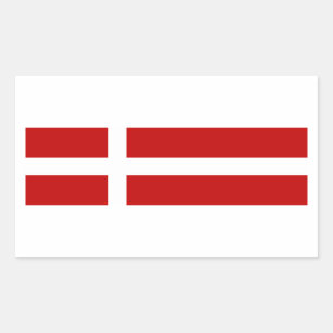 Danish Flag Bumper Sticker