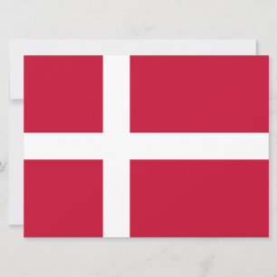 Danish Flag Card