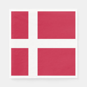 Danish Flag Napkin