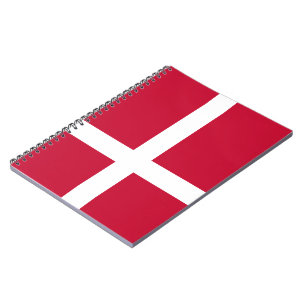 Danish Flag Notebook