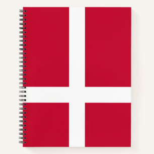 Danish Flag Notebook
