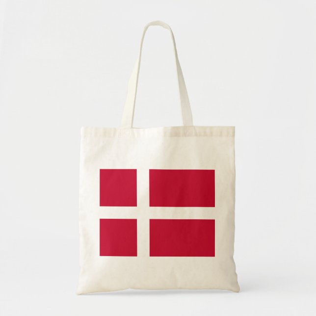 Danish Flag Tote Bag (Front)
