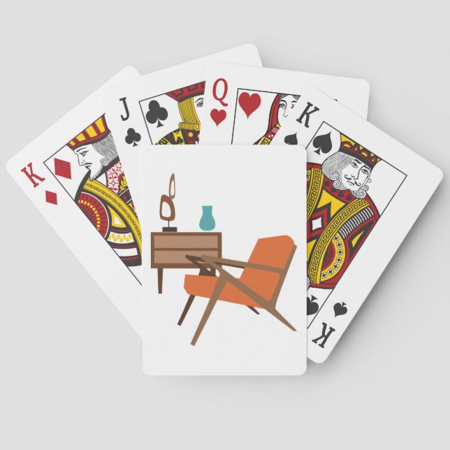 Danish Furniture Playing Cards (Back)