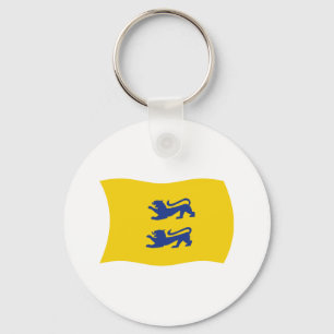 Danish Minority of Southern Schleswig Flag Keychai Keychain