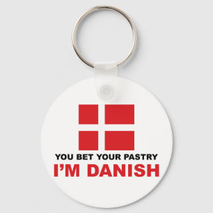 Danish Pastry Keychain