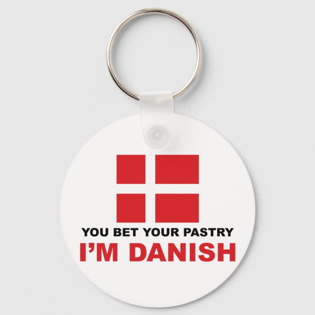 Danish Pastry Keychain (Front)