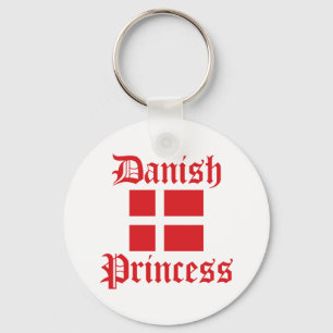Danish Princess Keychain