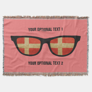 Danish Shades custom throw blanket