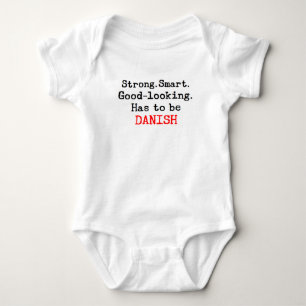 danish strong baby bodysuit