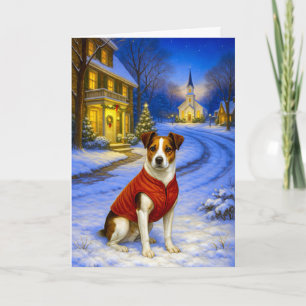 Danish-Swedish Farm Dog Holiday Card