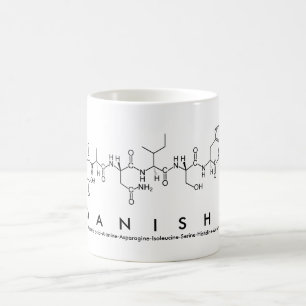 Danisha peptide name mug