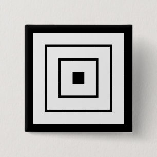 Danjuro Ichikawa 2 Inch Square Button