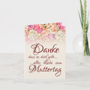 Danke, dass es dich gibt - Muttertag Card