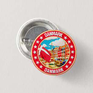 Danmark                                            1 inch round button