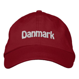 Danmark Embroidered Hat