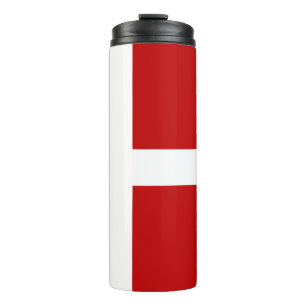 Dannebrog Danish Flag Thermal Tumbler
