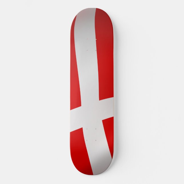Dannebrog - The Danish Flag Skateboard (Front)
