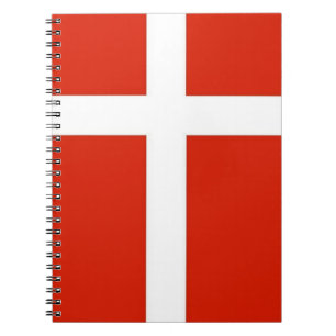 Dannebrog; The Official Flag of Denmark Notebook