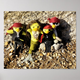 Danni la Sirène et les Pirates Affiche