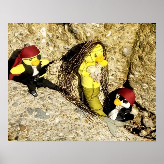 Danni the Mermaid and Pirates Poster (Front)