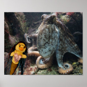 Danni the Mermaid Poster