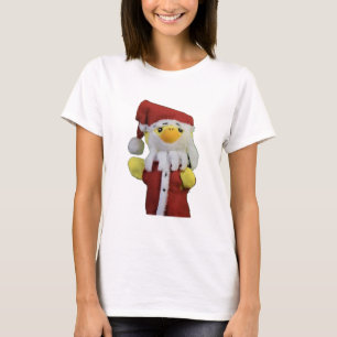 Danny Duck dresses as Santa