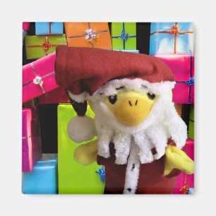 Danny Duck Santa - Christmas Adventure Magnet