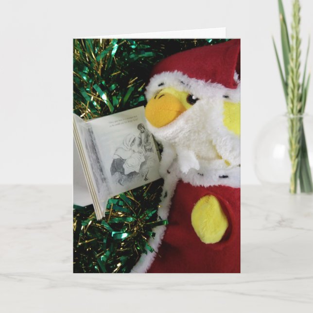 Danny Duck Santa Christmas Card (Front)
