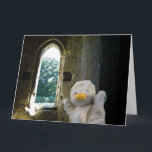 Danny Duck the Mummy Birthday card<br><div class="desc">Part of the Danny Duck the Mummy collection that comprises a range of unique images across a range of clothing plus numerous items for the home or office.</div>