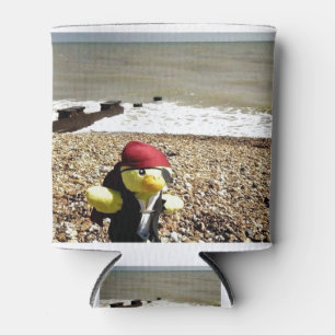 Danny Duck the pirate Can Cooler