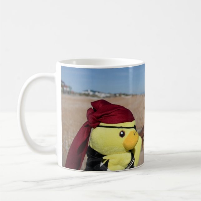 Danny Duck the Pirate Coffee Mug (Left)