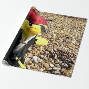 Danny Duck the Pirate Wrapping Paper